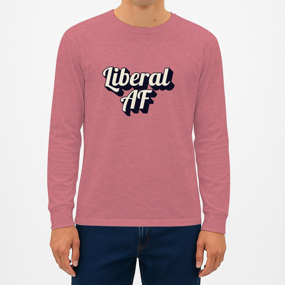 Liberal AF Long-sleeved Men's T-Shirt