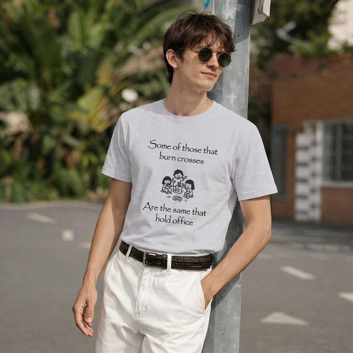 Some Of Those That Burn Crosses Men's T-Shirt